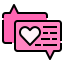 Love message icône 64x64