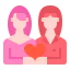 Lesbian icon 64x64