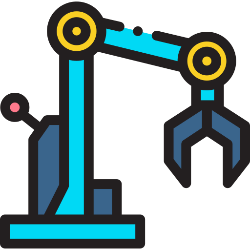 Robotic machine icon
