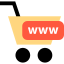 Shopping cart icon 64x64