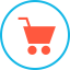 Shopping cart icon 64x64