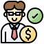 Sales agent biểu tượng 64x64