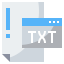 Txt file ícono 64x64