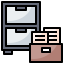 File cabinet icon 64x64