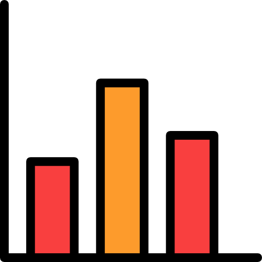 Bar graph icon