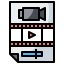 Video file ícono 64x64