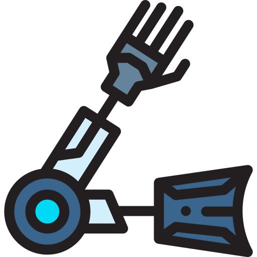 Bionic arm icon