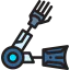 Bionic arm icon 64x64