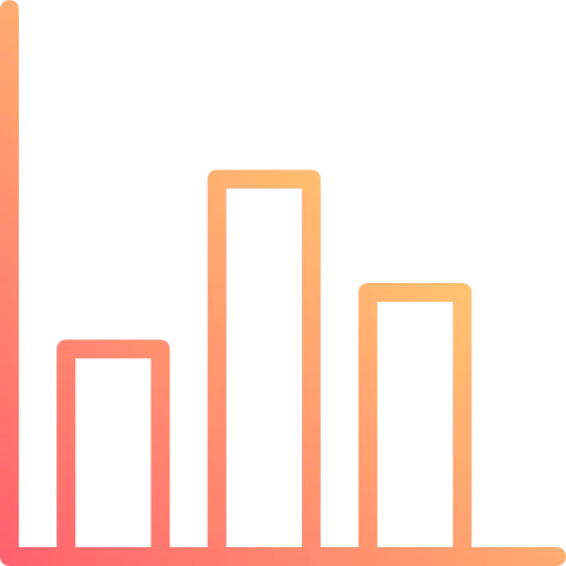 Bar graph icon