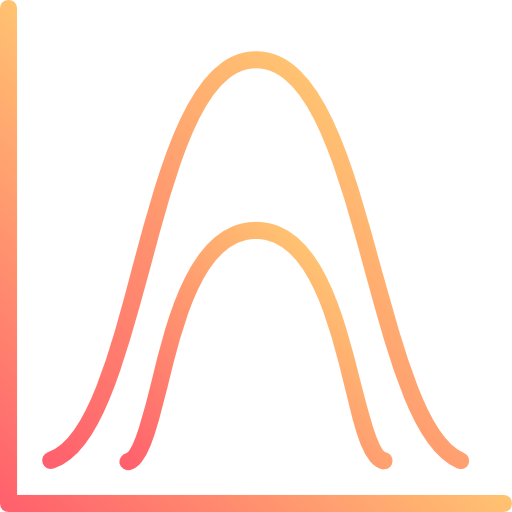 Line chart icon