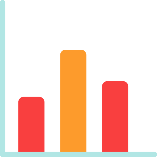 Bar graph icon
