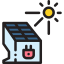 Solar panel icon 64x64