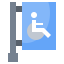 Disabled sign іконка 64x64