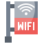 Free wifi іконка 64x64