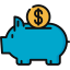 Piggy bank 图标 64x64