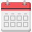 Calendar ícono 64x64