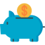 Piggy bank ícono 64x64