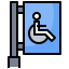 Disabled sign icône 64x64