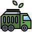 Garbage truck icon 64x64