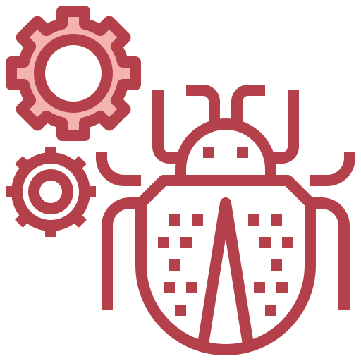 Bug problem icon