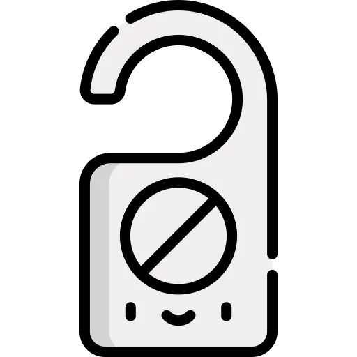 Do not disturb 图标