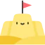Sand castle アイコン 64x64