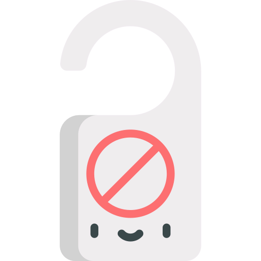 Do not disturb 图标