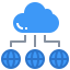 Cloud network アイコン 64x64