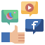 Social media アイコン 64x64