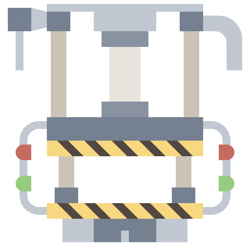 Press machine icon