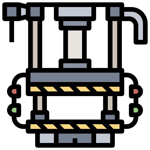 Press machine icon