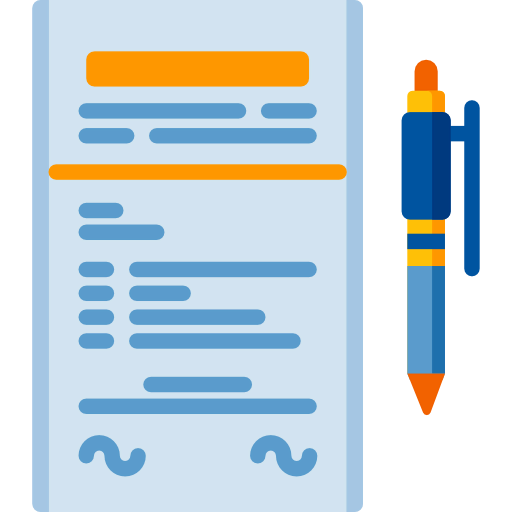 Contract icon