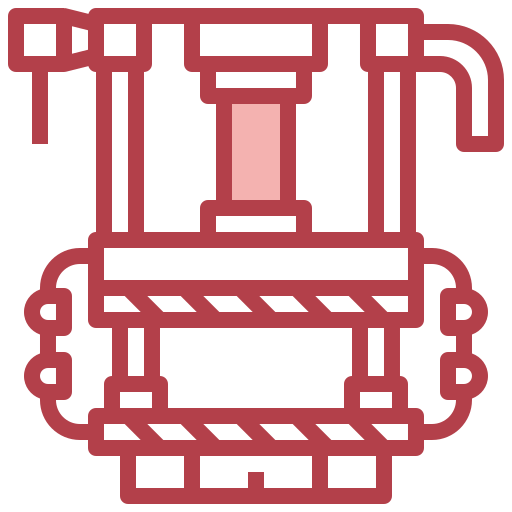 Press machine icon