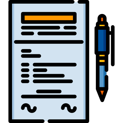 Contract icon