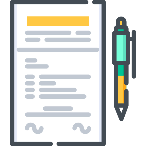 Contract icon
