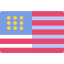 United states of america icon 64x64