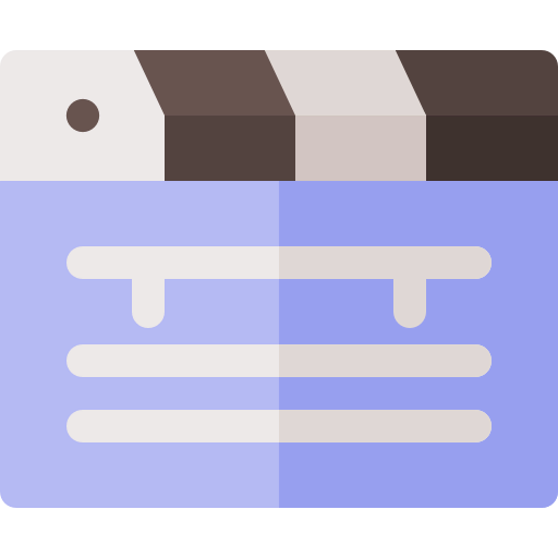Clapperboard icon