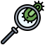 Magnifying glass icon 64x64