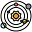 Solar system icon 64x64