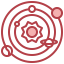 Solar system icon 64x64