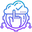 Cloud storage icon 64x64