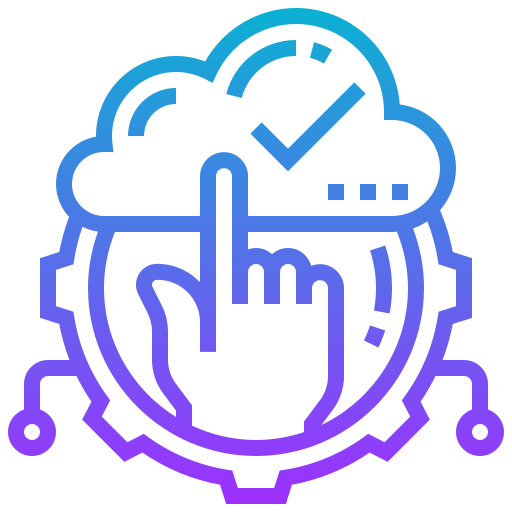 Cloud storage icon