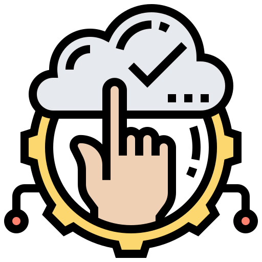 Cloud storage icon
