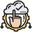 Cloud storage icon 64x64