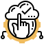 Cloud storage icon 64x64