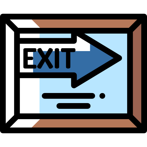 Exit ícono