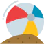 Beach ball icon 64x64