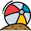 Beach ball アイコン 64x64