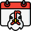 Rooster icon 64x64