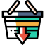 Shopping basket icon 64x64